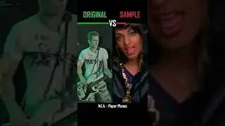 ORIGINAL vs SAMPLE: M.I.A. - Paper Planes - #shorts #versus #music