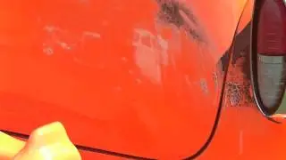 '54 orange chevy