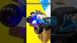 Mega ramp stunt game 🤯 Impossible race and stunt #games #shorts