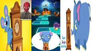 Hickory Dickory Dock Super Simple Songs Tiles Hop Puzzle Top