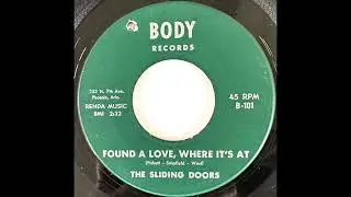 THE SLIDING DOORS (Eddie and Ernie)  FUND A LOVE , WHERE IT'S AT  1964