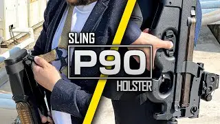 【P90】ホルスター派？スリング派？ P90のサバゲースタイルを変える最新ギア登場【スリングスイベルエンドNEO & クイックホルスター】東京マルイ KRYTAC FN P90 ライラクス