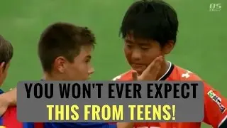 Teen soccer players do this unbelievable act of compassion (WION Edge)