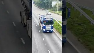 Beautiful Blue Truck UK 🚛🇬🇧 #BlueTruck #UKTransport
