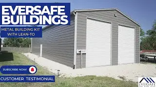 30x70 Metal Building- Building Kit Reviews in Florida by Eversafe Buildings