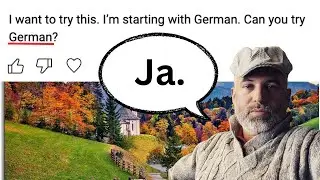 Learn German with the Matrix Method