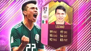 FUTTIES LOZANO 92! THIS CARD IS BROKEN! FIFA 18 ULTIMATE TEAM