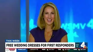 Free wedding dresses for first responders