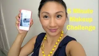 5 MINUTE MAKEUP CHALLENGE!- AprilAthena7