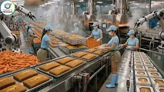 Inside India&rsquo;s Carrot Cake Factory | From Fresh Carrots to Packaged Cakes (Full Process)