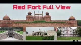 Red Fort,Delhi || लाल किल्ला || museum, Redfort Baoli, Meena Bazaar Full view.