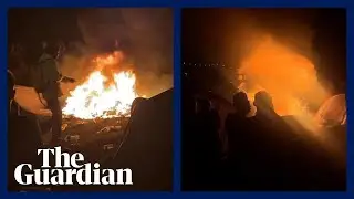 Tents set on fire at Reading music festival