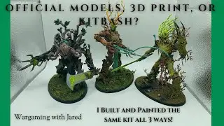 The Same Kit As Official Plastic, Kit-bashing, and 3D Printed: What are the Pros and Cons of Each?