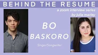 Singer/Songwriter BO BASKORO Shares His Dreams, Challenges & Childhood | Behind the Resume Episode44