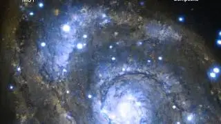 Tour of NGC 5195