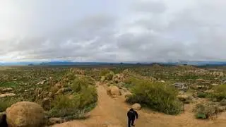 Pinnacle Peak Hike in Scottsdale, AZ (360 Video)