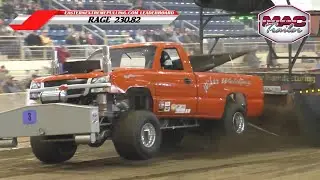 Truck Pulling 6,200lb. Modified 4X4 Trucks In Action At Keystone Nationals
