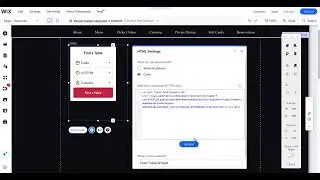How do I add an OpenTable widget to Wix?
