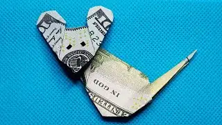 How to make Dollar Origami Mouse | Origami Money Mouse