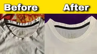 Fix t shirt neck sirf 1 minute me