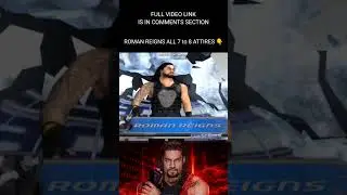 Roman Reigns all attires | WWE SmackDown Here Comes The pain