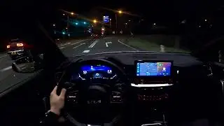 2023 Kia ProCeed DCT7 Facelift | 4K NIGHT POV drive ASMR