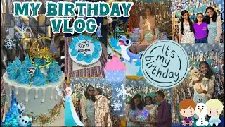 My birthday party | ￼frozen theme birthday | best birthday gifts | birthday party🎉ideas in Tamil