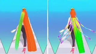 Hair rush | All Levels Gameplay | Android games