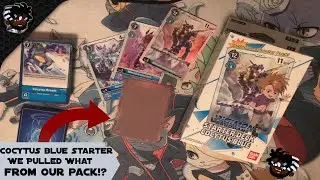 Digimon Tcg Cocytus Blue English Starter Deck Opening