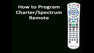 Programming Charter Spectrum Remotes for the Sony TV