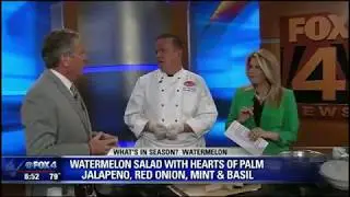 Watermelon & Hearts of Palm Salad