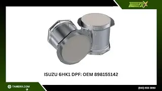 Isuzu 6HK1 DPF : OEM 898155142