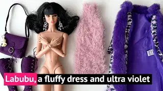 Styling fashion doll in elegant purple #integritytoys #barbie #dollclothes