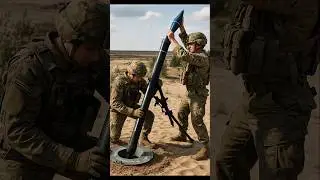 USA army Real Rocket Cannon Launch &ndash; Soldiers Load & Fire Small Missile in Desert #military #army