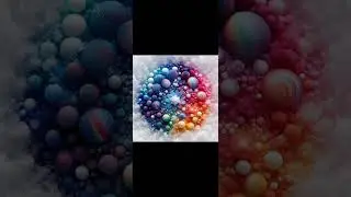 First AI image | colors on snow #snow #colors #multi