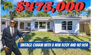 🏡 Charming Cottage in Historic Lake Worth Beach 🏖️| 334 Wellesley Dr | New Roof & Impact Windows 🪟