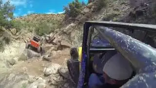 Rock Crawling at Coyote Canyon in Moab, Utah. GoPro
