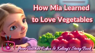 How to Get Your Kids to Love Vegetables : Mia's Story | Teacher Edna & Kelsey Short Story