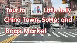 Tour to Chinatown, Little Italy, SoHo and Bags Market