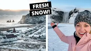 South Iceland Winter Road Trip Vlog