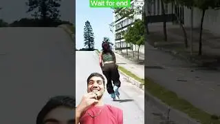 &ldquo;Hill Road Par Ladki Ki Zabardast Roller Skating 😍🔥 Control Dekh Ke Hairaan Ho Jaoge!&rdquo;