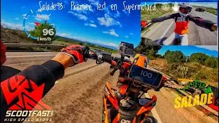 1er Test 125Sx avec les New Jantes SuperMotard [FalcoRacing]😈✊,Juste une Tuerie &agrave; Wheeling🥰✅