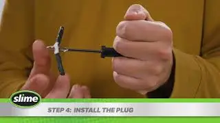 How To Plug A Tire @slimeproducts