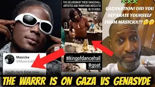 MASICKA vs Vybz Kartel DISRESPECTING EACH OTHER, THE WAR A STEAM UP!!
