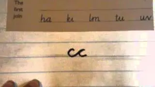 Handwriting Nelson Cursive First Join