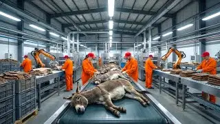From Donkey Hide to Jacket | Inside the Factory Manufacturing Process