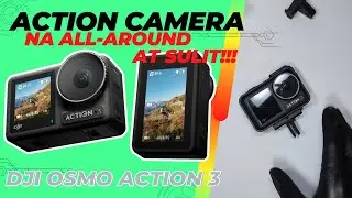 ALL AROUND AND VERSATILE NA ACTION CAMERA!!! DJI OSMO ACTION 3!!!!