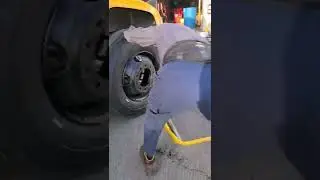 change school bus tire