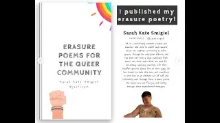 Meet the Author: Erasure Poems for the Queer Community with Sarah Kate Smigiel (she/they)