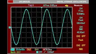 10dB single transistor feedback amplifier with 5MHz double tuned circuit and NanoVNA / oscilloscope